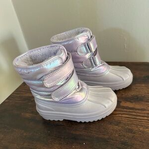 The Children's Place Shimmering Snow Boots